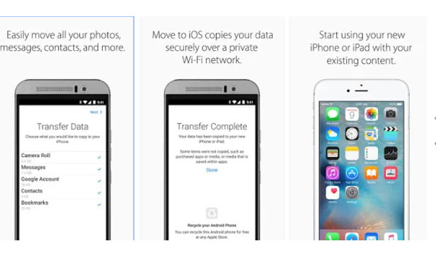 transfer files from iphone to android