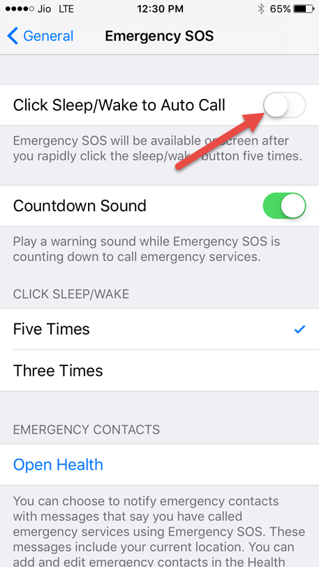 Emergency SOS in iOS 10.2 on iPhone- Complete Guide