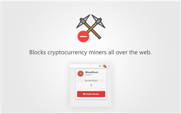 block crypto miner