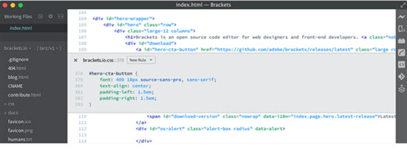 brackets text editor download mac