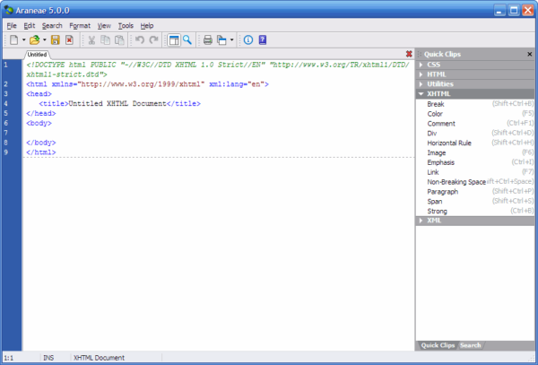 simple html editor for mac os x