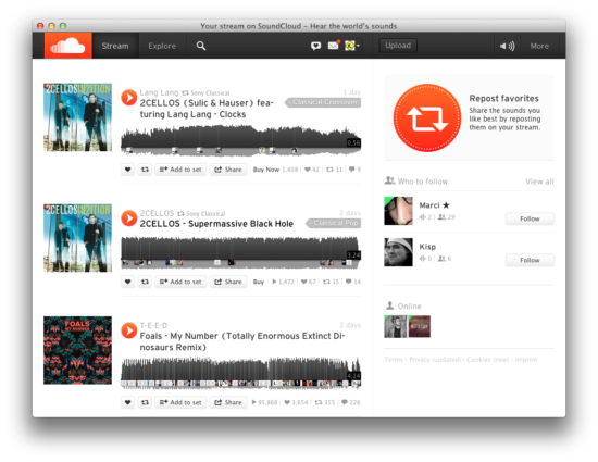 soundcloud player for mac