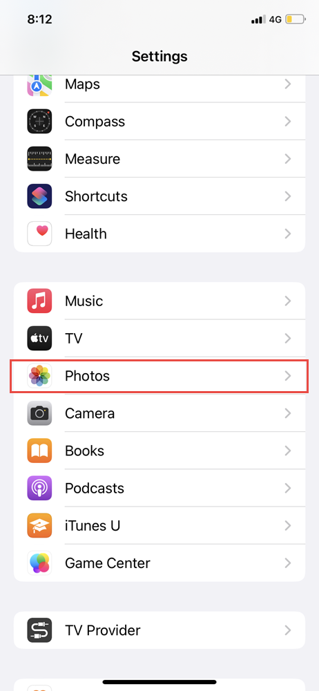 Go to Photos in Settings to turn off memories on iphone