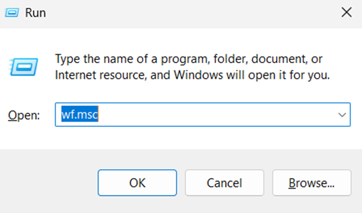 Use Windows Defender Firewall with Advanced Security